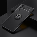 For Samsung Galaxy A13 5G Ring Holder 360 Degree Rotating TPU Case(Black)