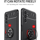 For Samsung Galaxy A13 5G Ring Holder 360 Degree Rotating TPU Case(Black)