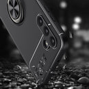 For Samsung Galaxy A13 5G Ring Holder 360 Degree Rotating TPU Case(Black)