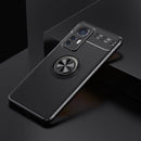 For Xiaomi 12 Ring Holder 360 Degree Rotating TPU Case(Black)