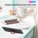 For Xiaomi 12 Ring Holder 360 Degree Rotating TPU Case(Red)