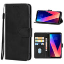 Leather Phone Case For LG V30+(Black)