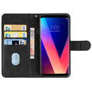 Leather Phone Case For LG V30+(Black)