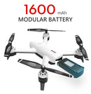 SG106 WiFi FPV RC Drone Aerial Photography Quadcopter Aircraft, Specification:1080P(White)