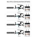 SG106 WiFi FPV RC Drone Aerial Photography Quadcopter Aircraft, Specification:4K(White)