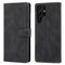For Samsung Galaxy S22 Ultra AZNS Dream II Skin Feel PU+TPU Horizontal Flip PU Phone Case(Black)