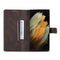 For Samsung Galaxy S22 Ultra AZNS Dream II Skin Feel PU+TPU Horizontal Flip PU Phone Case(Coffee)