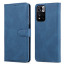 For Xiaomi Redmi Note 11 Pro(5G) AZNS Dream II Skin Feel PU+TPU Horizontal Flip PU Phone Case(Blue)