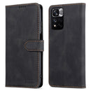 For Xiaomi Redmi Note 11 Pro(5G) AZNS Dream II Skin Feel PU+TPU Horizontal Flip PU Phone Case(Black)