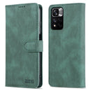 For Xiaomi Redmi Note 11 Pro(5G) AZNS Dream II Skin Feel PU+TPU Horizontal Flip PU Phone Case(Green)