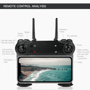 ZLL SG107 FPV Mini Folding RC Drone 50X Zoom Quadcopter Aircraft, Specification:4K Optical Flow(Black)