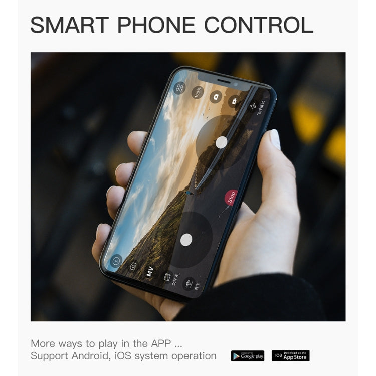 ZLL SG107 FPV Mini Folding RC Drone 50X Zoom Quadcopter Aircraft, Specification:4K Optical Flow(Black)