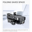 ZLL SG107 FPV Mini Folding RC Drone 50X Zoom Quadcopter Aircraft, Specification:4K Optical Flow(Black)