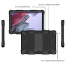 For Samsung Galaxy Tab A8 10.5 2021 Two-Color Robot Silicone + PC Tablet Case(Black)