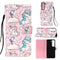For Samsung Galaxy S22+ 5G 3D Painting Flip Leather Case with Holder(Pink Pony)