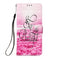 For Samsung Galaxy S22+ 5G 3D Painting Flip Leather Case with Holder(Beautiful)