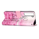 For Samsung Galaxy S22+ 5G 3D Painting Flip Leather Case with Holder(Beautiful)