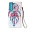 For Samsung Galaxy S22+ 5G 3D Painting Flip Leather Case with Holder(Wind Chimes)