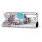 For Samsung Galaxy S22+ 5G 3D Painting Flip Leather Case with Holder(Owl)