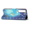 For Samsung Galaxy S22+ 5G 3D Painting Flip Leather Case with Holder(Gold Butterfy)