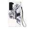 For Samsung Galaxy S22+ 5G 3D Painting Flip Leather Case with Holder(Skull)