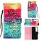 For Samsung Galaxy S22+ 5G 3D Painting Flip Leather Case with Holder(Dreaming)