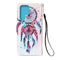 For Samsung Galaxy S22 Ultra 5G 3D Painting Flip Leather Case with Holder(Wind Chimes)