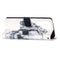 For Samsung Galaxy S22 Ultra 5G 3D Painting Flip Leather Case with Holder(Skull)