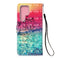 For Samsung Galaxy S22 Ultra 5G 3D Painting Flip Leather Case with Holder(Dreaming)