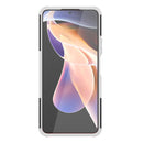 For Xiaomi Redmi Note 11 Pro (China) Tire Texture TPU + PC Phone Case with Holder(White)