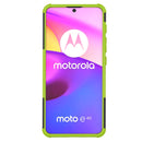 For Motorola Moto E40 Tire Texture TPU + PC Phone Case with Holder(Green)