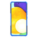 For Samsung Galaxy A53 5G Tire Texture TPU + PC Phone Case with Holder(Blue)