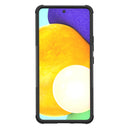 For Samsung Galaxy A53 5G Tire Texture TPU + PC Phone Case with Holder(Black)