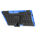 For Samsung Galaxy Tab A8 10.5 (2021) Tire Texture TPU + PC Tablet Case(Blue)