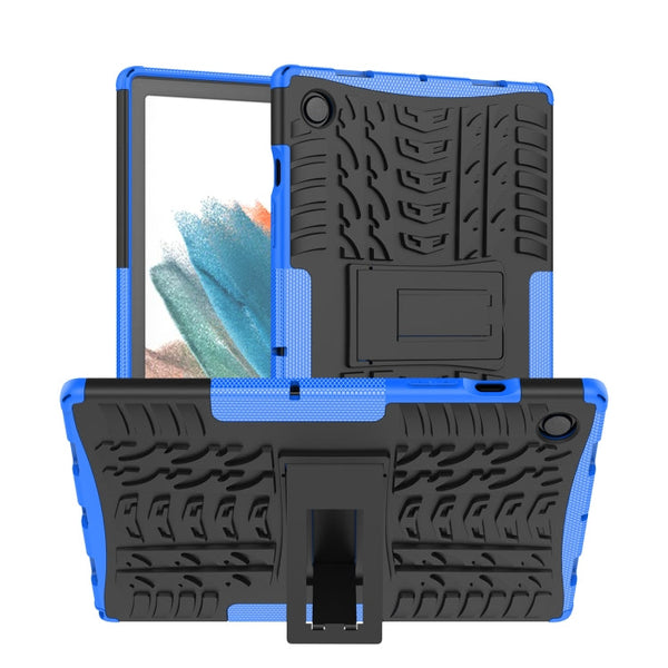 For Samsung Galaxy Tab A8 10.5 (2021) Tire Texture TPU + PC Tablet Case(Blue)