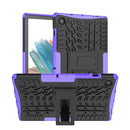 For Samsung Galaxy Tab A8 10.5 (2021) Tire Texture TPU + PC Tablet Case(Purple)
