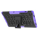 For Samsung Galaxy Tab A8 10.5 (2021) Tire Texture TPU + PC Tablet Case(Purple)