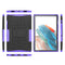 For Samsung Galaxy Tab A8 10.5 (2021) Tire Texture TPU + PC Tablet Case(Purple)