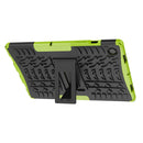 For Samsung Galaxy Tab A8 10.5 (2021) Tire Texture TPU + PC Tablet Case(Green)