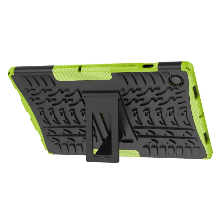 For Samsung Galaxy Tab A8 10.5 (2021) Tire Texture TPU + PC Tablet Case(Green)