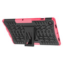 For Samsung Galaxy Tab A8 10.5 (2021) Tire Texture TPU + PC Tablet Case(Pink)