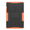 For Samsung Galaxy Tab A8 10.5 (2021) Tire Texture TPU + PC Tablet Case(Orange)