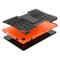 For Samsung Galaxy Tab A8 10.5 (2021) Tire Texture TPU + PC Tablet Case(Orange)