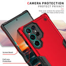 For Samsung Galaxy S22 Ultra 5G Non-slip Armor Phone Case(Blue)