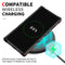 For Samsung Galaxy S22 Ultra 5G Non-slip Armor Phone Case(Mint Green)