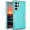 For Samsung Galaxy S22 Ultra 5G Non-slip Armor Phone Case(Mint Green)