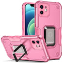 Ring Holder Non-slip Armor Phone Case For iPhone 11(Pink)