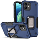 Ring Holder Non-slip Armor Phone Case For iPhone 11(Blue)
