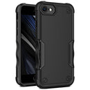 Non-slip Armor Phone Case For iPhone SE 2022 / SE 2020 / 8 / 7(Black)