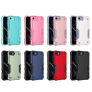 Non-slip Armor Phone Case For iPhone SE 2022 / SE 2020 / 8 / 7(Pink)